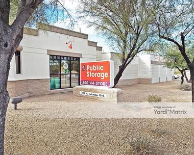 Storage Units for Rent available at 1159 North Columbus Blvd, Tucson, AZ 85712