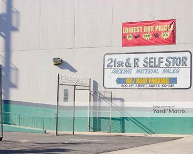 Storage Units for Rent available at 1800 21st Street, Sacramento, CA 95811