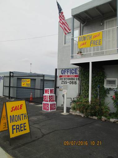 Storage Units for Rent available at 301 Wyoming Blvd SE, Albuquerque, NM 87123
