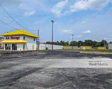 Storage Units for Rent available at 1345 LeJeune Blvd, Jacksonville, NC 28540